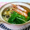 クックI7I5L1☆'s cooksnap of when they made トムヤムクンスープの具材(市販スープで).