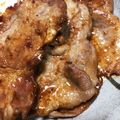 アミ☆キャレ's cooksnap of when they made 豚ロースの味噌焼き.