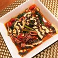 2nensei's cooksnap of when they made イカ入りイカスミパスタトマトソース.