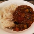 tian10's cooksnap of when they made 茄子とトマトのひき肉カレー.