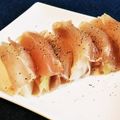 ＊sunlight＊'s cooksnap of when they made 新玉ねぎのレンジ蒸し、生ハムのせ。.