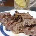 ダイナマイト漆黒's cooksnap of when they made 孤独のグルメ風ガーリックはらみ 1５分.