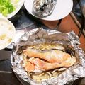 hhaaaa's cooksnap of when they made 乗せて包んで5分！鮭のホイル焼き.