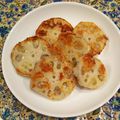 ♡ともりん's cooksnap of when they made しゃきもちっ♪れんこんのチーズお焼き.