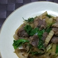 みがつくひと's cooksnap of when they made 砂肝と玉葱とセロリの黒胡椒炒め.
