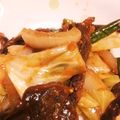SHⅰ's cooksnap of when they made 失敗なし☆にんにくの芽と豚肉の炒め物.