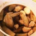 みゅみるみる's cooksnap of when they made めんつゆで簡単！大根と手羽先の煮物.