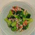 サあヤ's cooksnap of when they made レンジで簡単☆ブロッコリーのカニかま餡。.