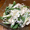 はむ☆彡's cooksnap of when they made *絹さやと新玉ねぎのマヨチーズサラダ*.