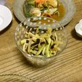 tonapan's cooksnap of when they made ブロッコリーの茎ともやしの中華サラダ.