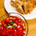 ogu0430's cooksnap of when they made チキンソテーのフレッシュトマトソース.