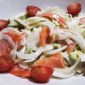 クリーピングタイム☆'s cooksnap of when they made 新たまねぎとサーモンとアボカドのサラダ.