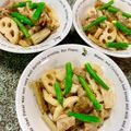 ふたごゆき's cooksnap of when they made 根菜と鶏肉のねぎ黒酢味噌煮.