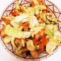 亜矢佳's cooksnap of when they made むね肉のﾌﾟﾙﾌﾟﾙ野菜炒め.