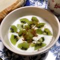 ☆あいちゃん's cooksnap of when they made キュウイヨーグルトwithシナモン.