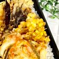 ３匹の大ぶたママ's cooksnap of when they made 揚げずにサクサク☆トウモロコシの天ぷら！.