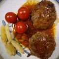 絵理香fl's cooksnap of when they made 定番♡家族が喜ぶ！簡単ハンバーグ.