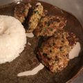 CHICHI☆PAY's cooksnap of when they made 餃子の餡が余ったら＊餃子バーグ！.