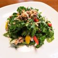 けいきィ's cooksnap of when they made 春菊と鯖缶のサラダ.