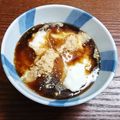 まやしゅうまま's cooksnap of when they made ヨーグルトにはちみつきな粉ﾌﾟﾗｽ黒蜜.