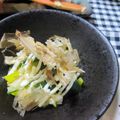 えみんちゅ＊'s cooksnap of when they made ☆お手軽☆　　　　胡瓜とたくあんの和え物.