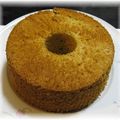 るる子's cooksnap of when they made 塩麹さん　de　黒糖・米粉シフォンケーキ.