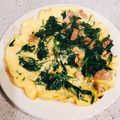 licca_t_s's cooksnap of when they made 簡単ほうれん草とベーコンのキッシュ.