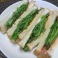 ジョングレ's cooksnap of when they made マスタード＆ケチャップのレタスハムサンド.