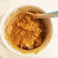 金華山's cooksnap of when they made 離乳食中期★きな粉と南瓜のおかゆ.