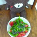 みーちゃん姉妹のれ7's cooksnap of when they made ピーマンとトマトの塩昆布和え.