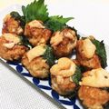 フジぽん's cooksnap of when they made ダブル明太つくね♡おつまみ＊お弁当に♪.