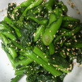 かよぴぃ♪'s cooksnap of when they made 簡単♪菜の花ごまあえ.