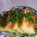 きゃうみ's cooksnap of when they made ご馳走に見える♬木綿豆腐とおかかと葱.