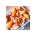 ayacha___n's cooksnap of when they made 黄金比！鶏ももとジャガイモの照り焼き丼！.