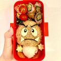 rochefort's cooksnap of when they made スーパーマリオ＊クリボー弁当.