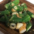 クックYF8ALF☆'s cooksnap of when they made 夏の一品＠生姜香るオクラと竹輪の胡麻和え.