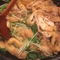 クックXCYSK0☆'s cooksnap of when they made 水菜と油揚げの蒸し鍋♪水を加えない簡単鍋.