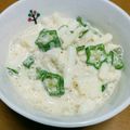 max4995's cooksnap of when they made 長芋とオクラの明太マヨポン和え.