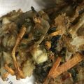 じゅ～ま～'s cooksnap of when they made 大満足☆餃子のジャンボかき揚げ！.