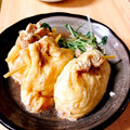クックM9Z69A☆'s cooksnap of when they made ほっこり★卵と油揚げの巾着煮.