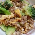 レオミウ's cooksnap of when they made ブロッコリーのそぼろ炒め☆.