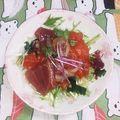 ゆ・う・こ's cooksnap of when they made お刺身サラダ.