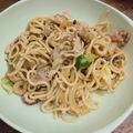 あぷーぷ's cooksnap of when they made ウインナー＆しめじ入り焼きうどん.