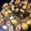 ナチョス0913's cooksnap of when they made 手羽元とじゃが芋のほっくり煮♡.