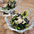 putimiko's cooksnap of when they made ＊小松菜とささみの海苔あえ＊.