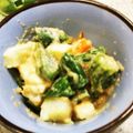 sunujiro's cooksnap of when they made オクラとイカの明太子和え.