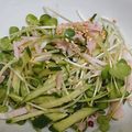 なかたさ's cooksnap of when they made 味付けいらず☆カイワレとハムのおつまみ.