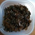 balipapa's cooksnap of when they made 高菜の油炒め♪.