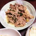 ゆうあラブ's cooksnap of when they made 豚肉・ネギのごまドレッシング炒め.