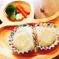えんたん317's cooksnap of when they made 離乳食＊朝ご飯に困ったら！レンジ蒸しパン.